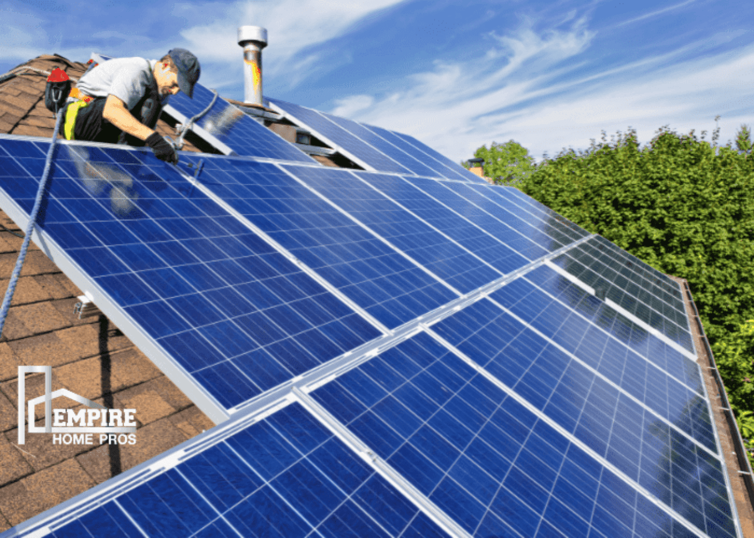 Solar panel installation in South Florida